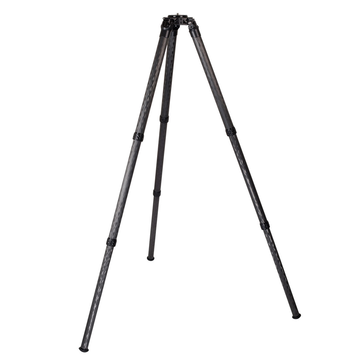 GD002 Carbon Fiber Rifle Tripod | 42mm 3-Section Legs + Leveling Base