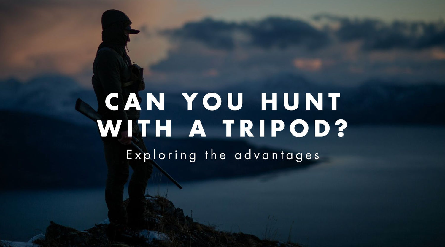 Can you hunt with a tripod? Photo by  Jordan Bergendahl